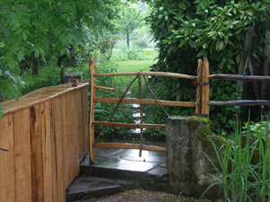 Entr�e du jardin