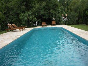The swimming pool